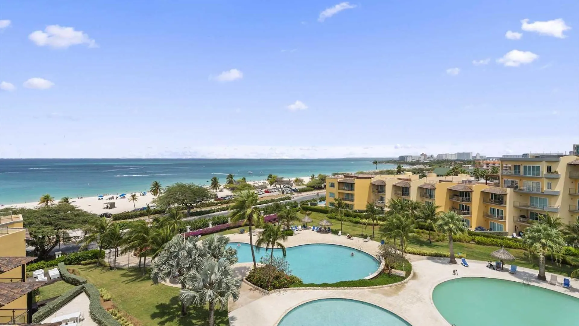 Beachfront - Beach Garden 2Br Condo - E124 Palm Beach 0*,  Aruba